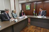 Ministro Carlos Fávaro se reúne com embaixadora dos Estados Unidos, Elizabeth Bagley, para tratar sobre etanol