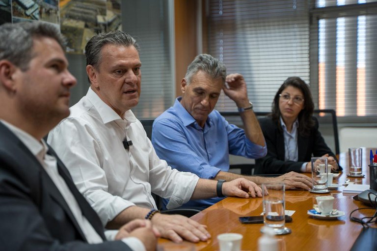 Reunião com presidente da ABV, Gustavo Müssnich - crédito foto: Gabriel Dell