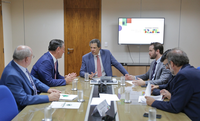 Ministro Fávaro apresenta cenário da agropecuária brasileira ao ministro Haddad