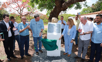 Ministro Fávaro inaugura pedra fundamental de nova Unidade Mista de Pesquisa e Inovação na Baixada Cuiabana