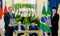 Brasil e Indonésia firmam acordo para fortalecer cooperação em medidas sanitárias e fitossanitárias