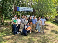 Comitiva da China visita áreas experimentais de produção sustentável na AgriZone
