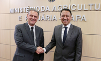 Em reunião bilateral no Mapa, ministro Fávaro fortalece relações comerciais com o Peru