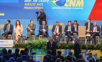 Mapa marca presença na abertura oficial da 27ª Marcha a Brasília em Defesa dos Municípios