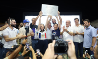 Ministro André de Paula destaca avanços da caprinovinocultura durante a Caprishow 2026