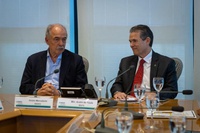 Ministro André de Paula discute financiamento agrícola e ampliação do crédito em reunião com o BNDES