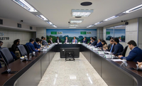 Ministro André de Paula recebe diretoria da FPA para discutir pautas estratégicas da agropecuária brasileira