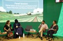 Mapa esteve presente no painel da Climate and Clean Air Coalition que destacou o papel de políticas públicas para diminuir desperdícios e fortalecer a segurança alimentar