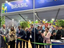 Pavilhão brasileiro reuniu empresas, entidades e representantes do governo em uma das principais feiras de aquicultura da América Latina