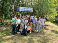 Comitiva da China visita áreas experimentais de produção sustentável na AgriZone