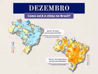 Dezembro: Como será o clima no Brasil?