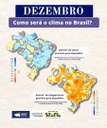 A previsão é de chuva acima da média em grande parte das regiões Sudeste e Centro-Oeste