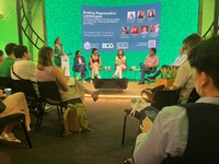 Mapa apresenta ações para ampliar a agricultura regenerativa em painel internacional na AgriZone