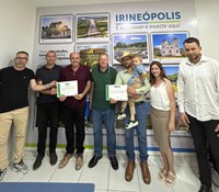 Mapa reconhece Irineópolis como município catarinense integrado ao Sisbi-POA