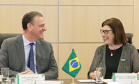 Ministro Carlos Fávaro e presidente da Petrobras debatem integração entre agro e energia para impulsionar o desenvolvimento do Brasil