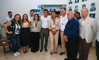 Ministro Fávaro e presidente da Embrapa recebem governador do Pará na AgriZone