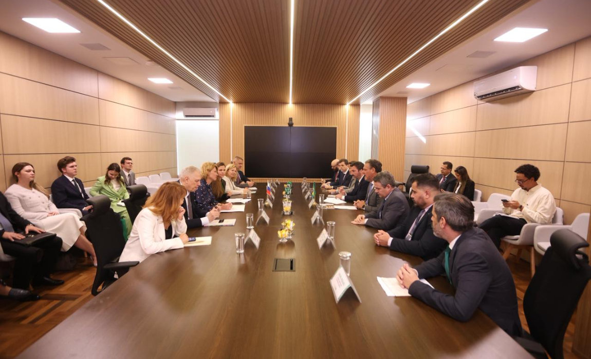 Encontro antecede a Comissão Brasil–Rússia de Alto Nível de Cooperação e reforça diálogo estratégico no setor agropecuário