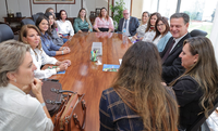 Ministro Fávaro recebe mulheres representantes do agronegócio
