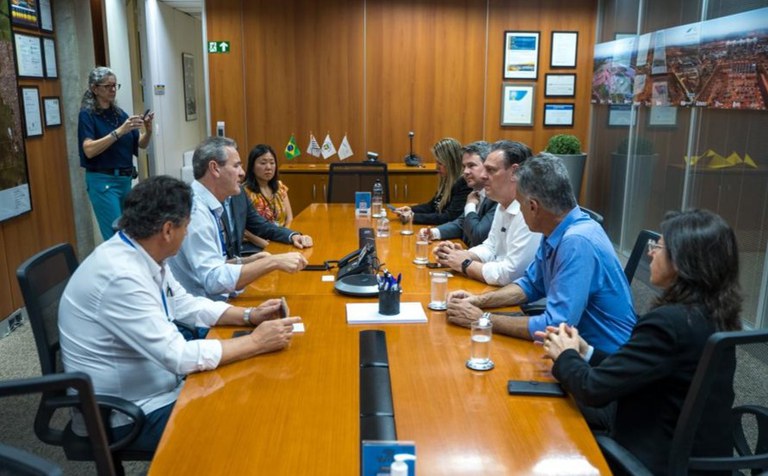 Reunião com presidente da ABV, Gustavo Müssnich - crédito foto: Gabriel Dell