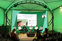 Na AgriZone, painel internacional discute sustentabilidade e segurança alimentar em cenário de mudança climática