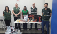 Presunto pata negra, bacalhau e outros itens proibidos são apreendidos em cruzeiro