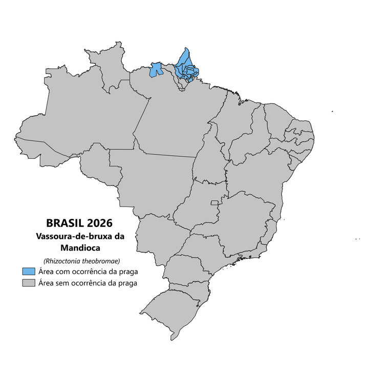 Ocorrência da Praga