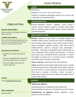 Ficha Técnica da Febre Aftosa