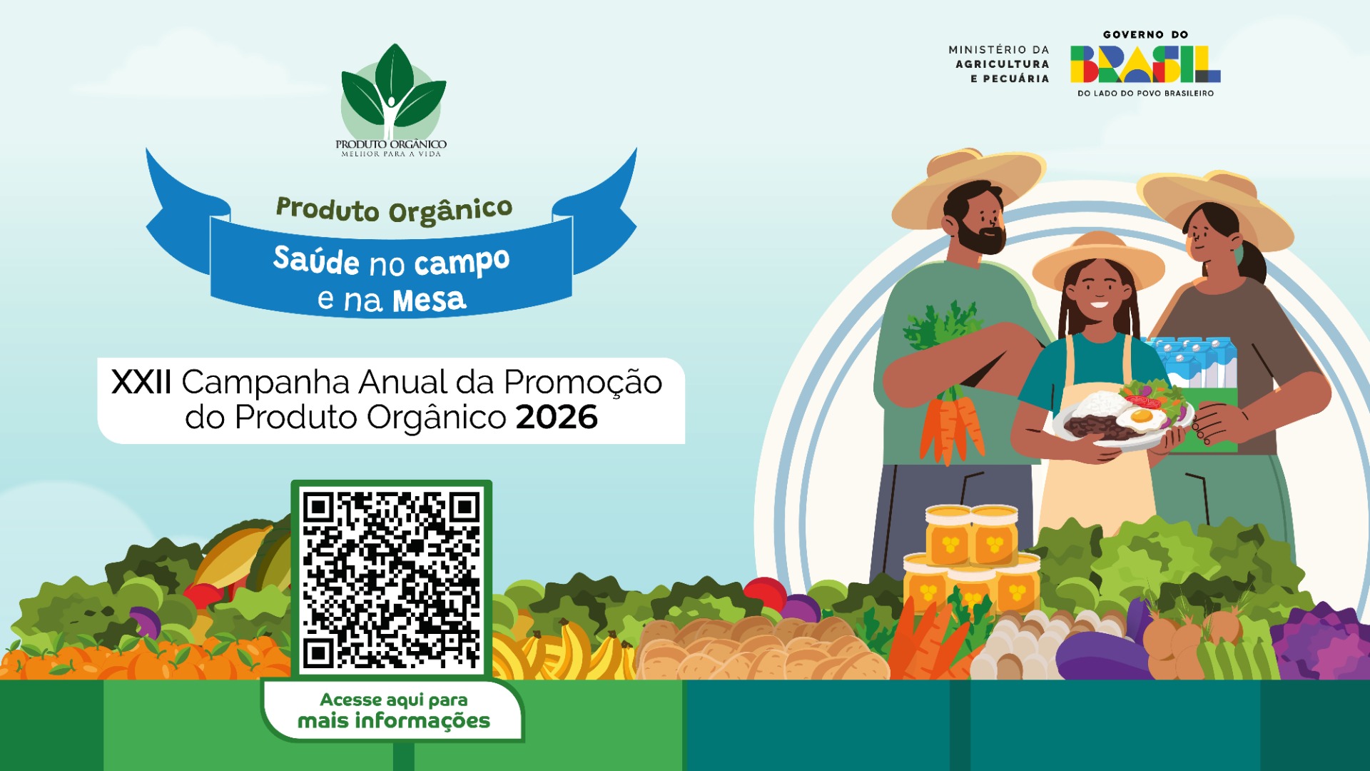 Semana dos Orgânicos - FUNDO DE TELA