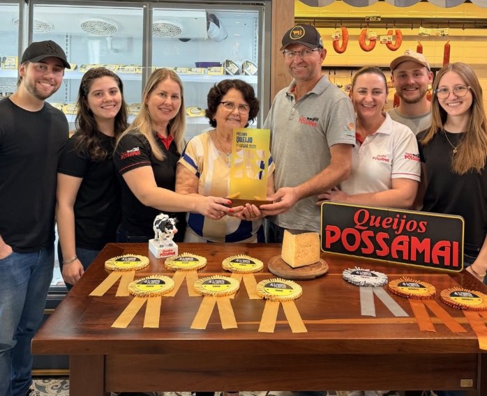 Queijo catarinense aderido ao Sisbi-POA é eleito o melhor do mundo