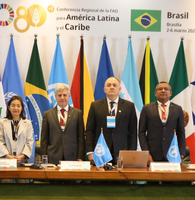 Mapa participa do início da 39ª Conferência Regional da FAO