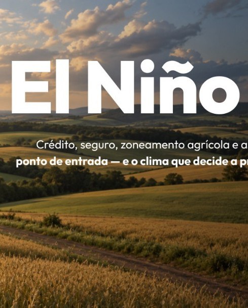 Mapa lança página com informações e orientações sobre os impactos do El Niño no agro