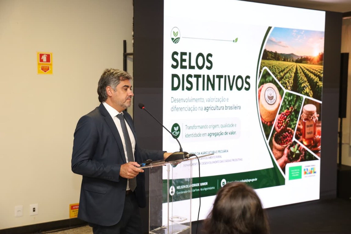 Mapa destaca papel dos selos distintivos na valorização da produção rural durante a Feira Brasil na Mesa