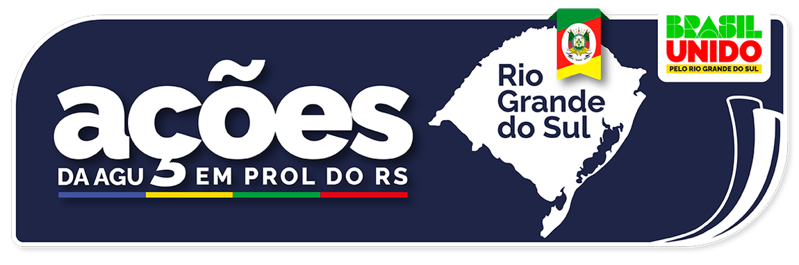 Banner Topo - Açoes da AGU em prol do RS