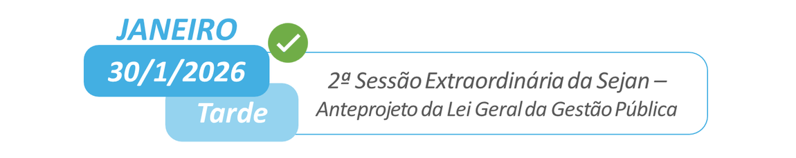 Segunda Sessão Extraordinária