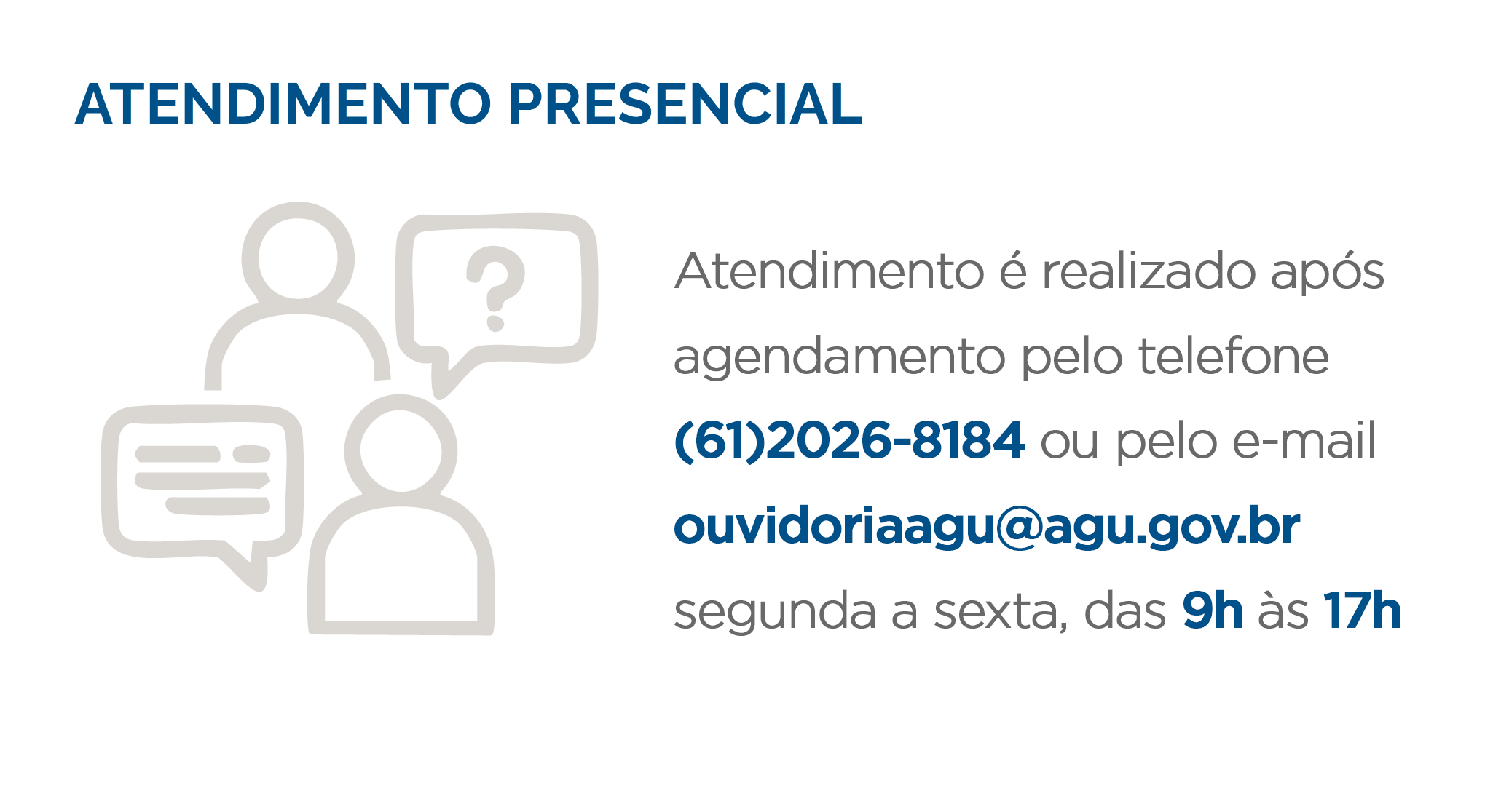 Atendimento Presencial