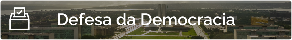 Banner Defesa da Democracia
