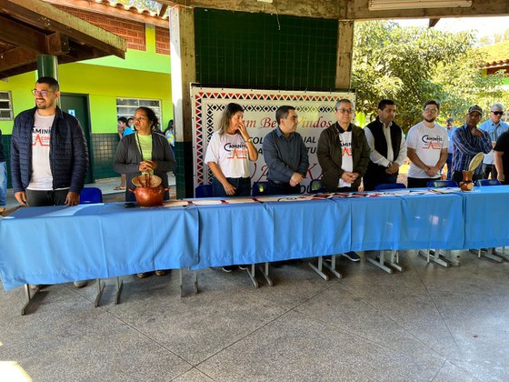 Mesa de abertura do Caminho do Acordo