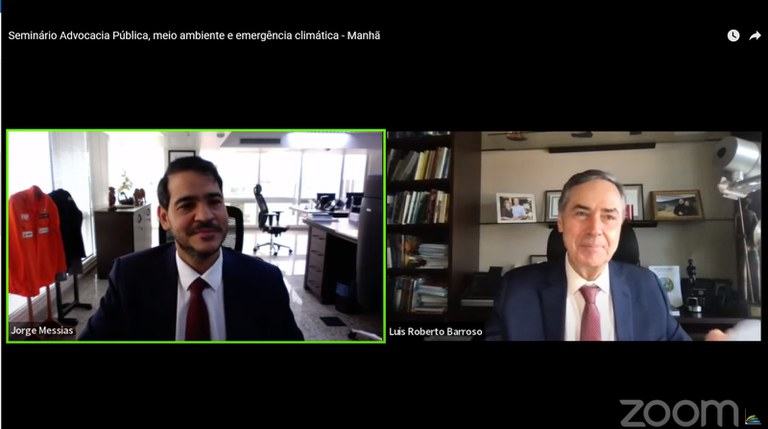 Advogado-geral da União defende esforço conjunto para Brasil cumprir compromissos internacionais sobre clima
