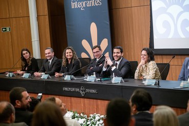 Cerimônia de posse dos novos servidores - Foto: Emanuelle Sena/AscomAGU