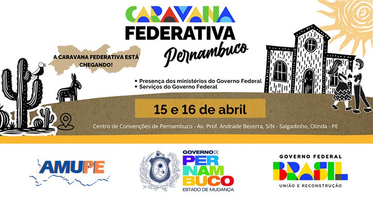 AGU irá participar da Caravana Federativa em Pernambuco