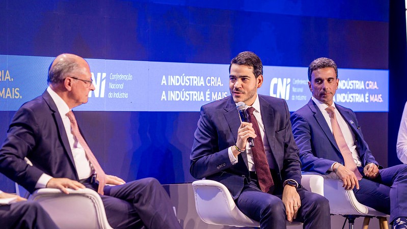 Jorge Messias participou de evento na CNI em comemoração ao Dia da Indústria/Renato Menezes AscomAGU