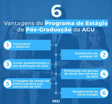 Acompanhe a live de lançamento do estágio de pós-graduação em Direito da  AGU — Advocacia-Geral da União