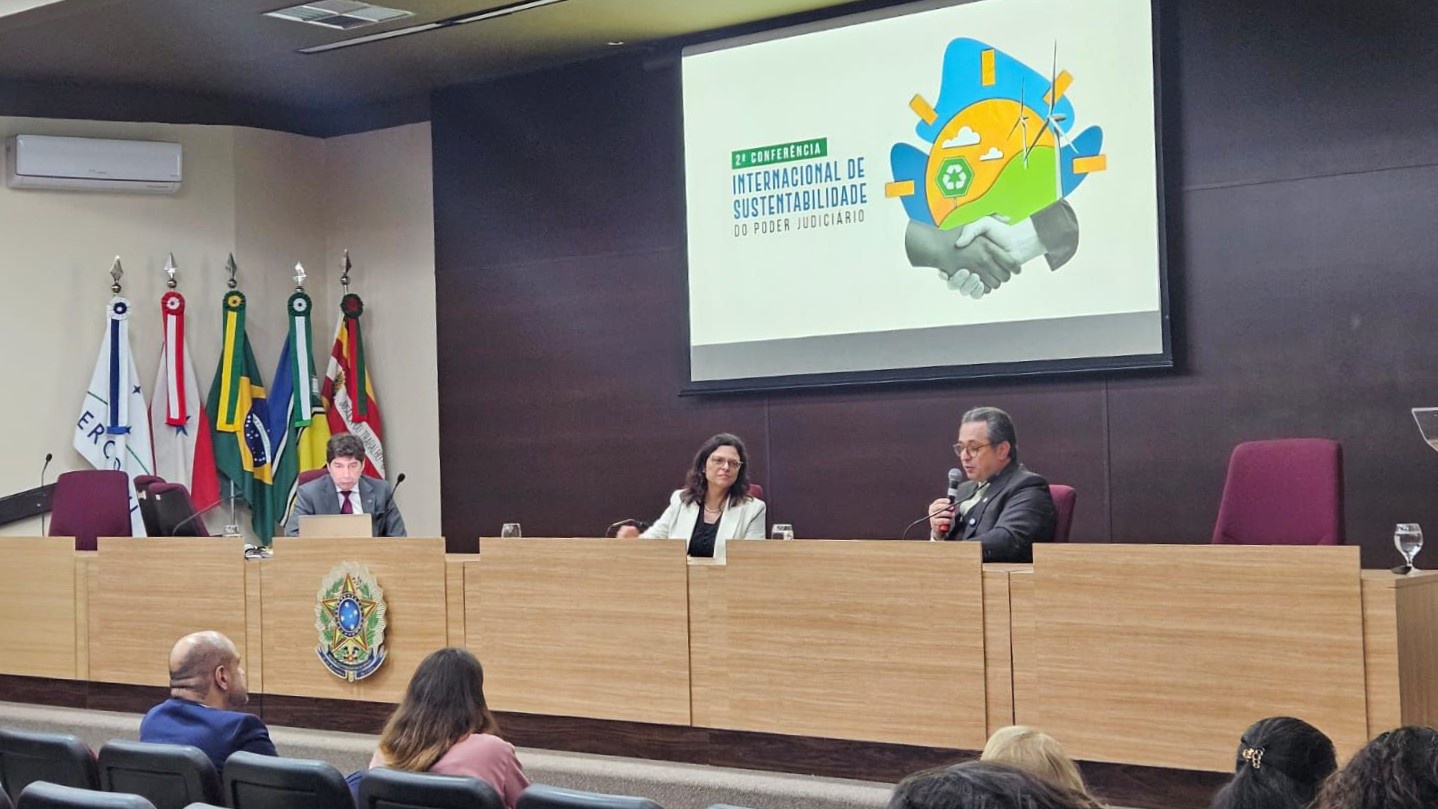 Encerramento da 2ª Conferência Internacional de Sustentabilidade no Poder Judiciário, promovida pelo CNJ