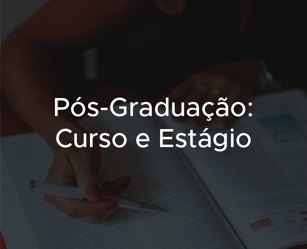 Banner Pós-Graduação: Cuso e Estágio
