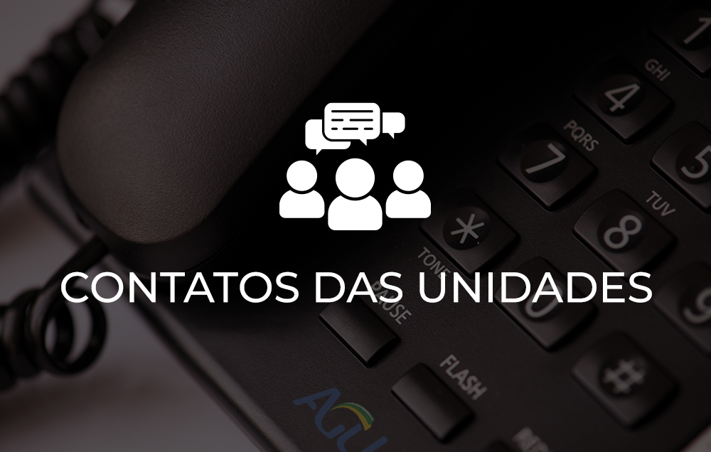 Banner Contatos das Unidades