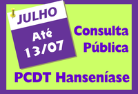 DCCI publica consulta pública para enquete do escopo do PCDT de Hanseníase