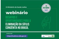 Eliminação da sífilis congênita é tema de webinar