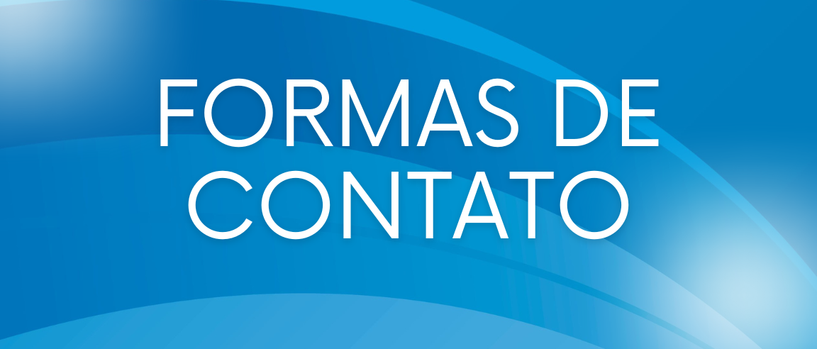 formas de contato