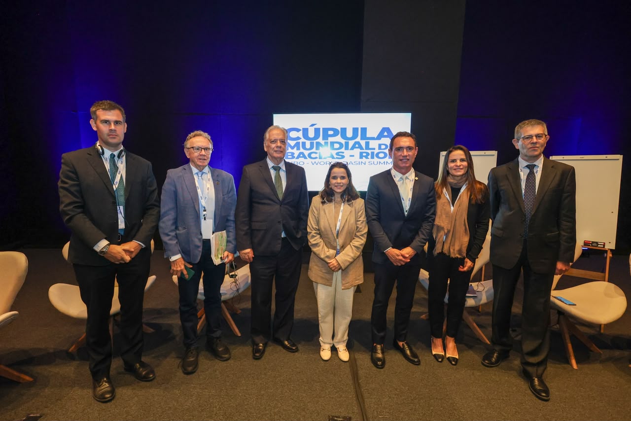 Cooperação internacional é indispensável para enfrentar crises hídricas, destaca Leonardo Góes