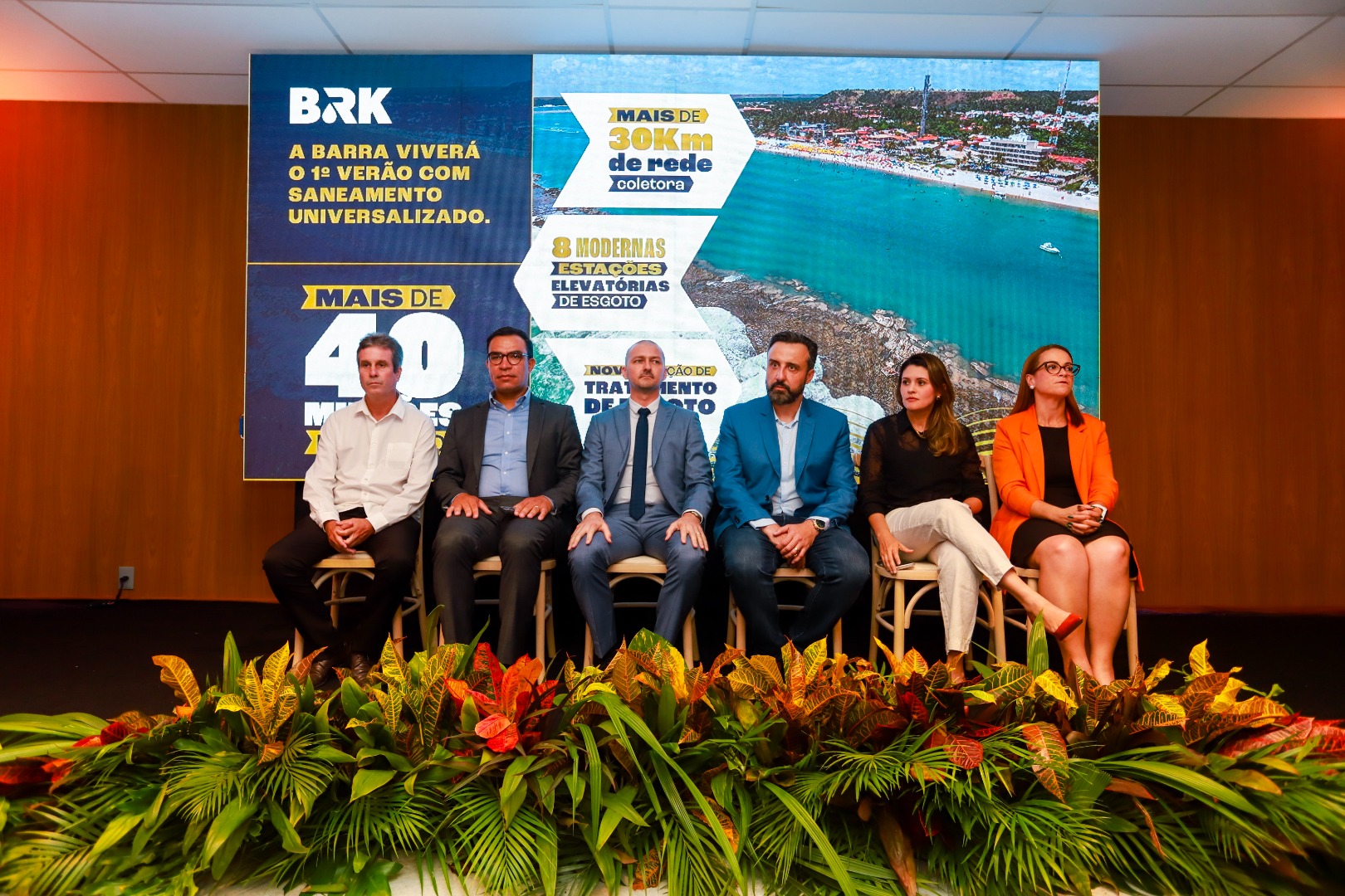 Diretora da ANA participa de solenidade que marca a universalização do saneamento em Barra de São Miguel (AL)